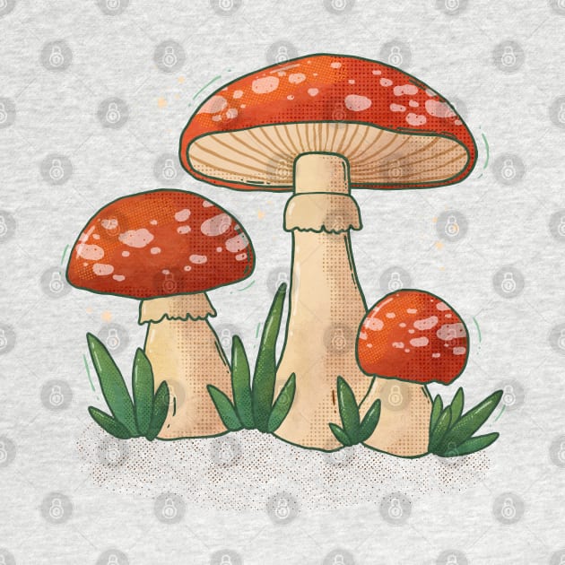 Mushrooms by Tania Tania